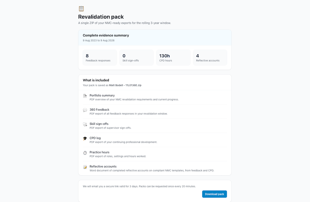 ReflectRN product screenshot 1
